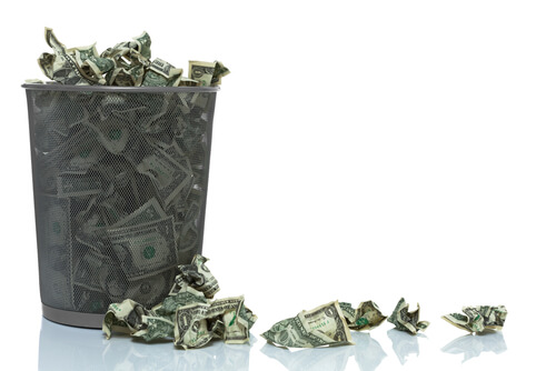Dollar trash