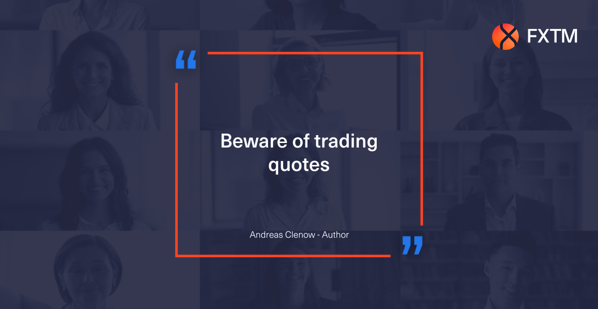 beware of trading quotes