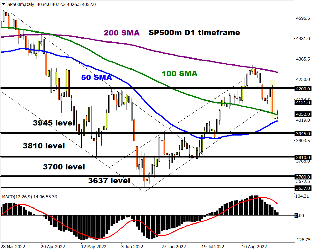 sp500m daily performance chart